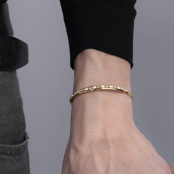 Zenyth Pyramid Luxe Cuff Bracelet