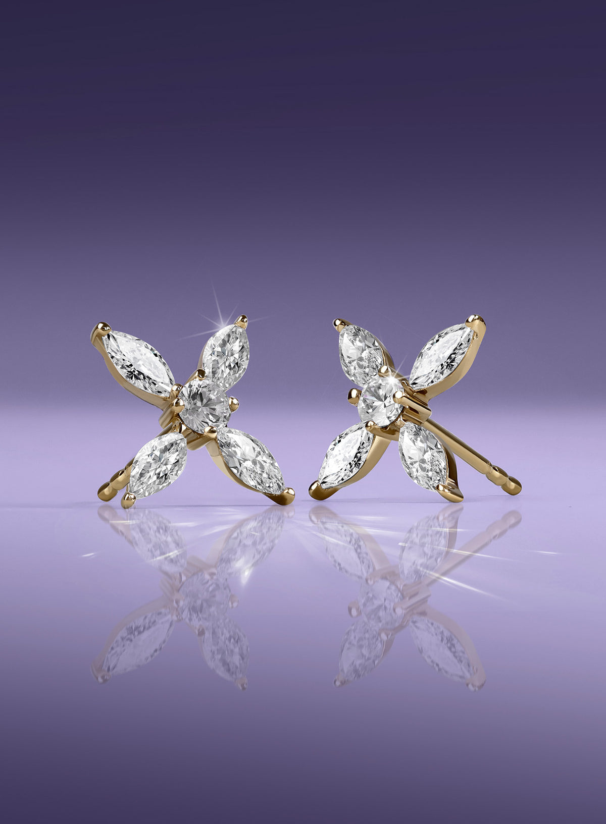 alyssa-marquise-gold-studs-estive-fine-gold-and-diamond-jewelry-verlas-in