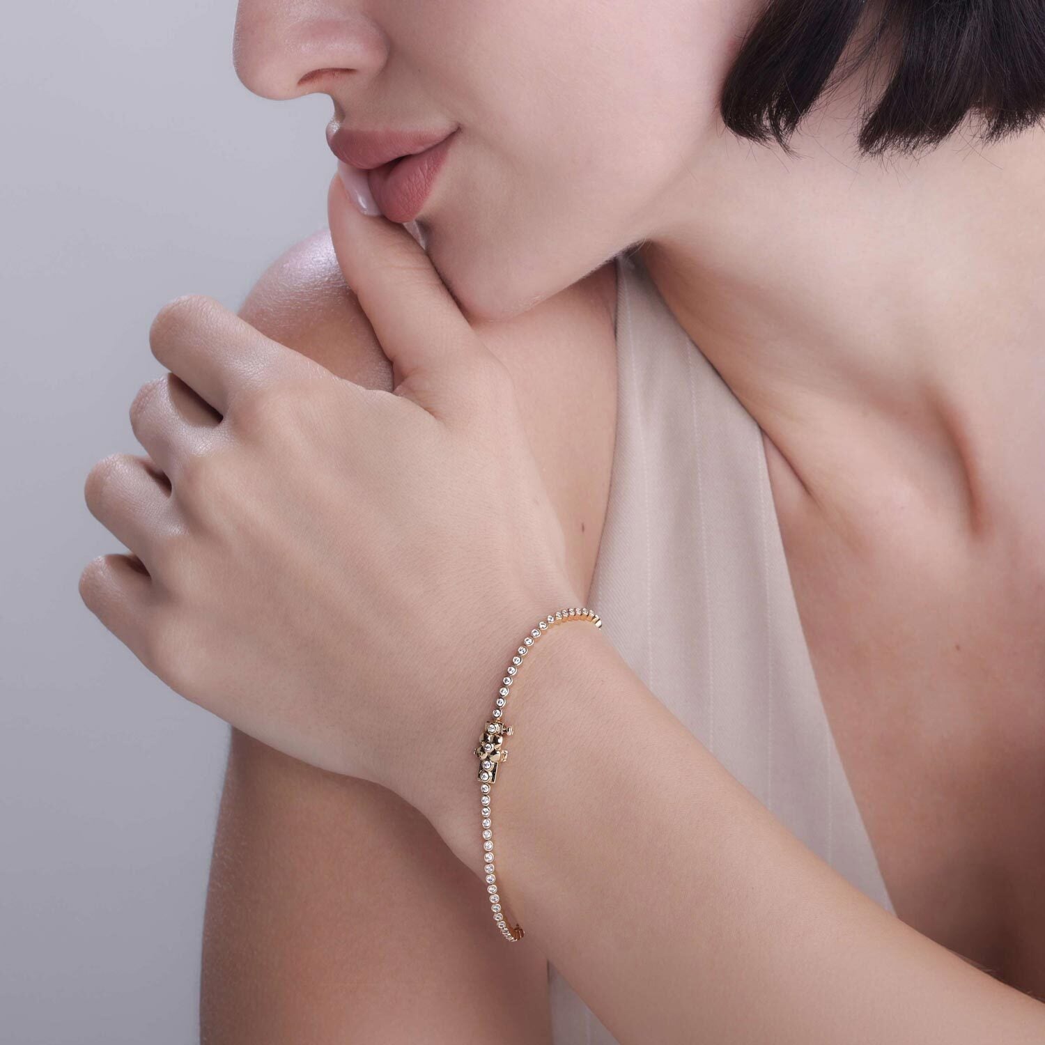 La Fleur Encompassing Tennis Bracelet Small